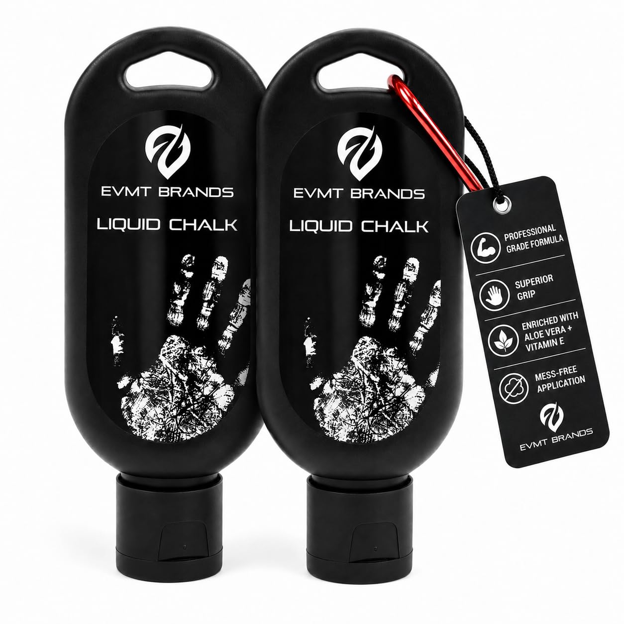 EVMT Liquid Chalk 2 Pack – Gym Chalk for Weightlifting, Climbing & Grip