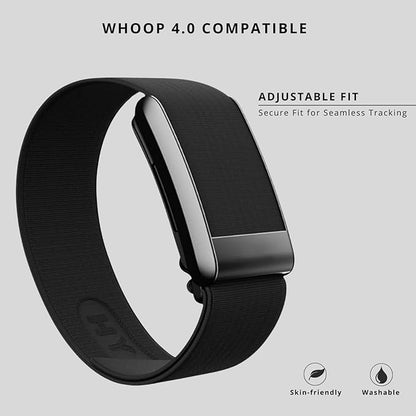 BLAYKE HydroKnit Wrist Band ??Ultimate Comfort, Quick-Dry & Sweat-Wicking, Retains 30% Less Moisture, 4.0 Compatible, Perfect for Sports & Night Swimming