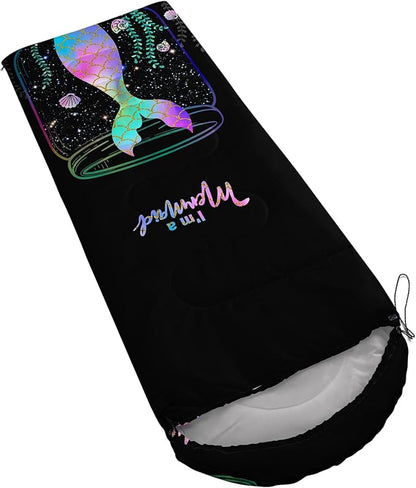 BailiPromise Camping Sleeping Bags,3 Season Warm & Cool Weather,Lightweight,Waterproof Sleeping Bags for Adults & Kids,Traveling,and Outdoors,Camping Gear Equipment