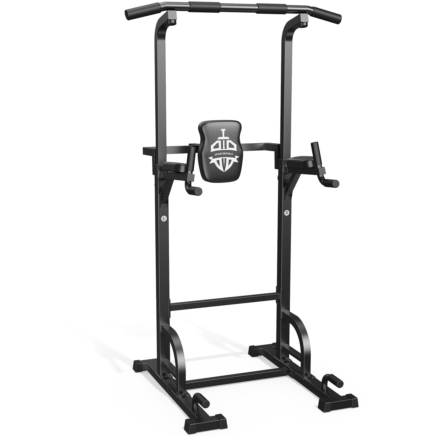 SPORTSROYALS Pull Up Power Tower Dip Station for Home Gym Workouts