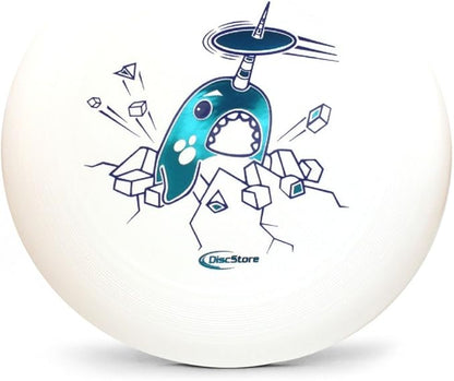 Discraft Ultrastar 175g Ultimate Disc - USA Ultimate Approved Flying Disc for Competition and Outdoor Games, Custom Design Discraft Discs, Great for All Ages and Skill Levels - Narwhal
