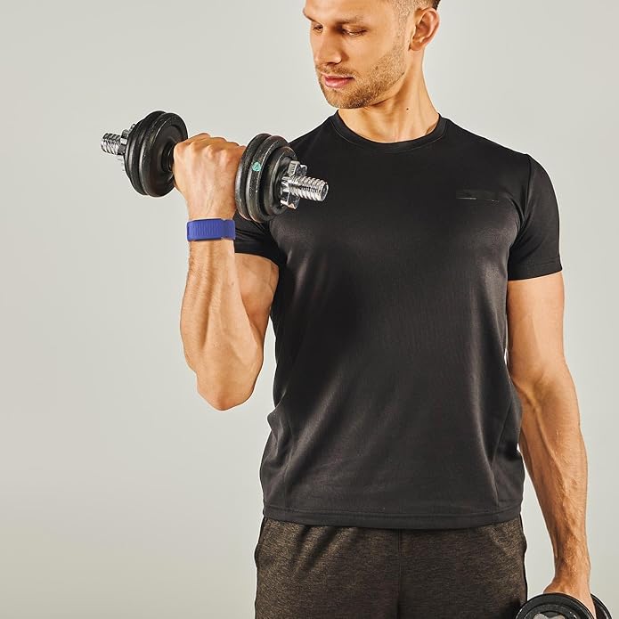 Men Women Soft Silicone Wristband Compatible with Whoop 4.0 Band Strap, Replacement Adjustable Breathable Sport Band for Whoop 4.0 & U-shaped Metal Frame