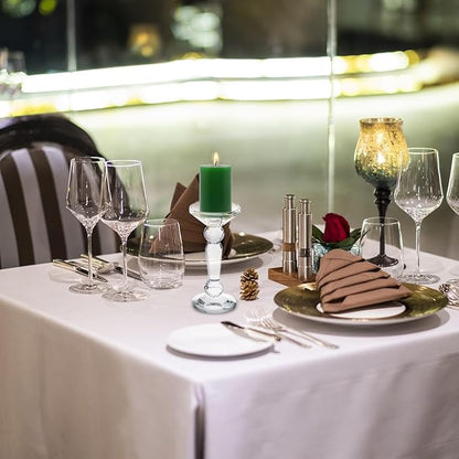 4 Packs 2x3 Inch Green Pillar Candles Small 24 Hours Unscented Dripless Cylinder Colored Candles for St. Patrick's Day Easter Home Dinner Table Christmas Wedding Relaxation Spa Church