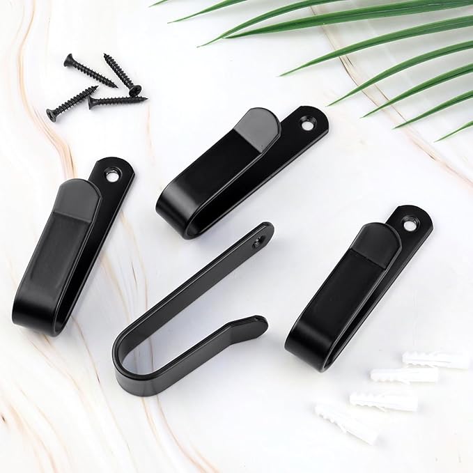 Snowboard Wall Mount Clips, Horizontal Snowboard Rack Display Stand, Snowboard Wall Mount Clips for Surfboards Skateboards Skis Home Garage