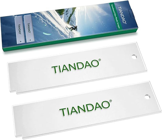 Snowboard Ski Wax Scraper Durable Plastic Wax Remover for Skis Snowboards Professional Tuning Tool