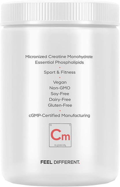 Codeage Liposomal Creatine Powder Supplement - 3-Month Supply - 5000mg Creatine Monohydrate Pre Workout & Post Workouts - Unflavored Creatine, Pure Creatine Powder, Creatinine for Sports - 90 Servings
