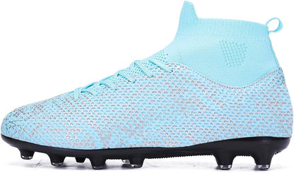 Adult Soccer Cleats Men Lightweight Football Boots Breathable Professional Sneaker Sport Athletic Ground Football Shoes