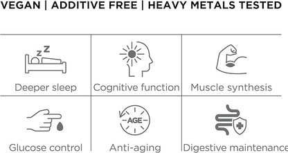 Glycine Powder 250g | Non-Essential Amino Acids Supplement for Post Workout Muscle Recovery, Digestion, Sleep Aid + More - Vegan, Additive-Free, Third-Party Tested | Centenarius Nutrition