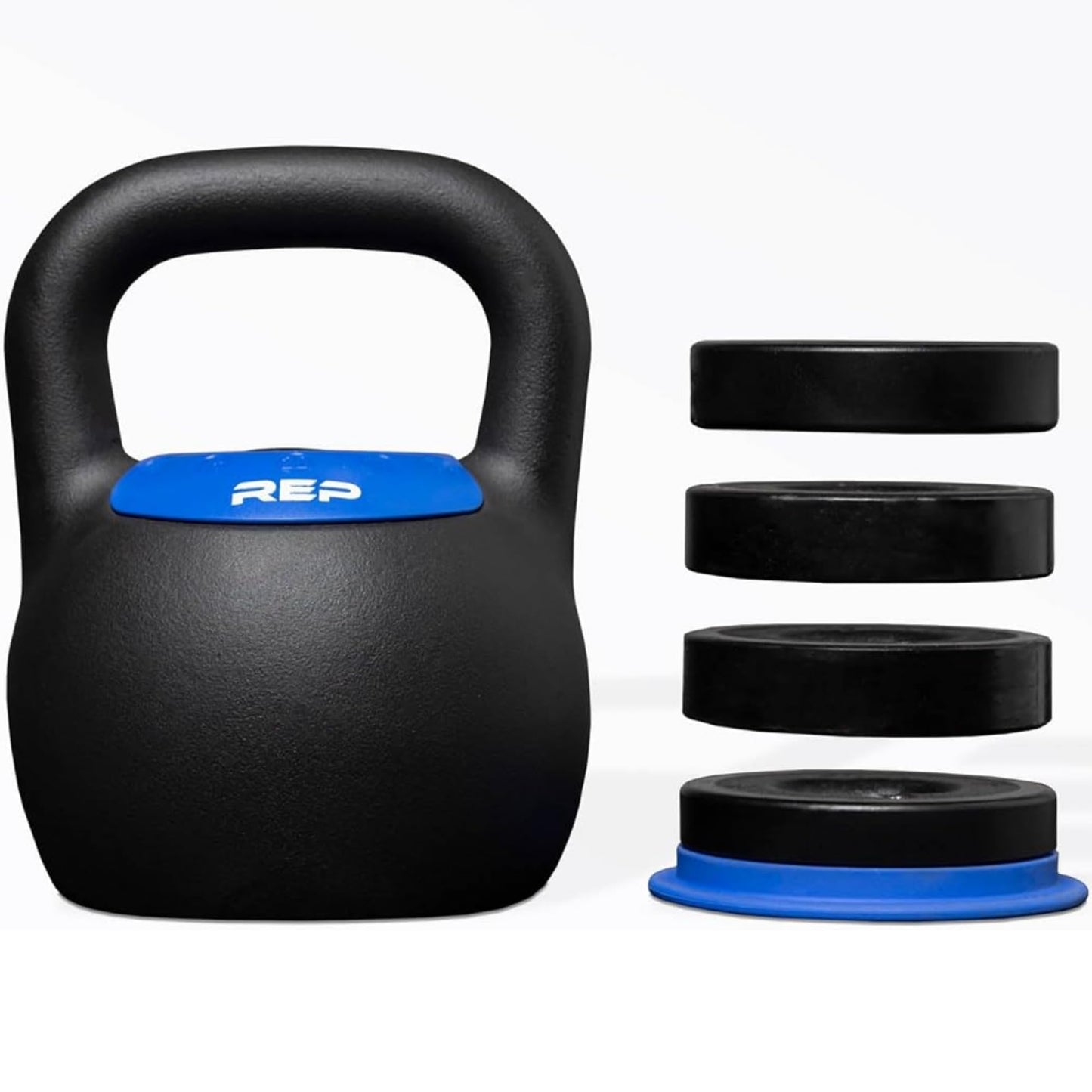 Rep Fitness Adjustable Kettlebell | 24 kg | Weight Set for Home Gym | Strength Training Equipment