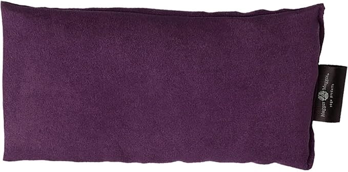 Hugger Mugger Peachskin Eye Pillow - Use Heated or Chilled, Natural Herbal Filling, Relaxing Scent, Light Weight, Soft Fabric