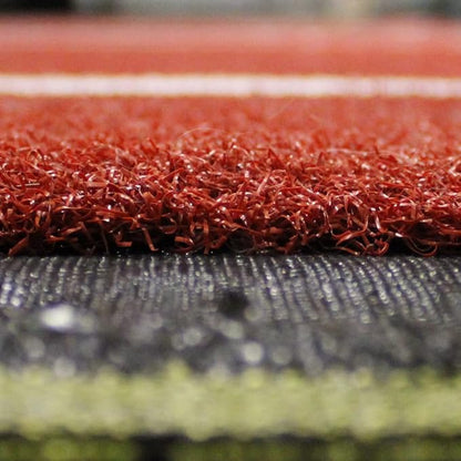 On Deck Sports 12' x 6' Baseball and Softball Batting Mat with Throwdown Home Plate