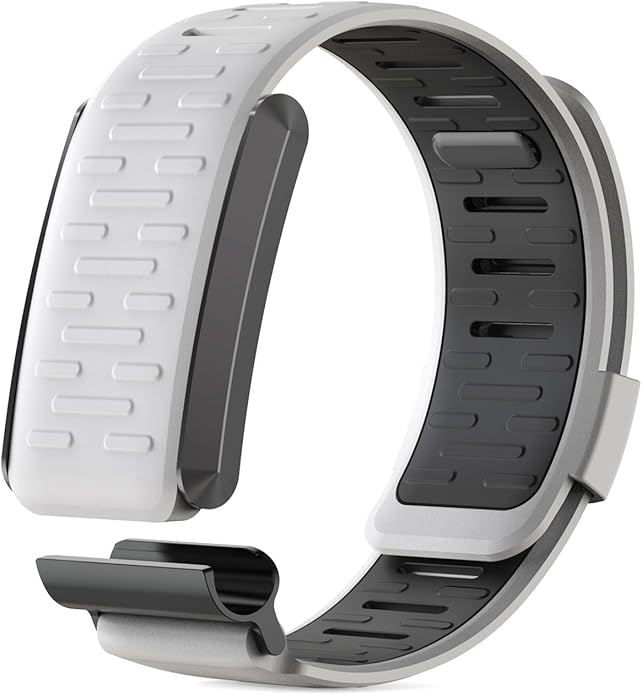 Men Women Soft Silicone Wristband Compatible with Whoop 4.0 Band Strap, Replacement Adjustable Breathable Sport Band for Whoop 4.0 & U-shaped Metal Frame