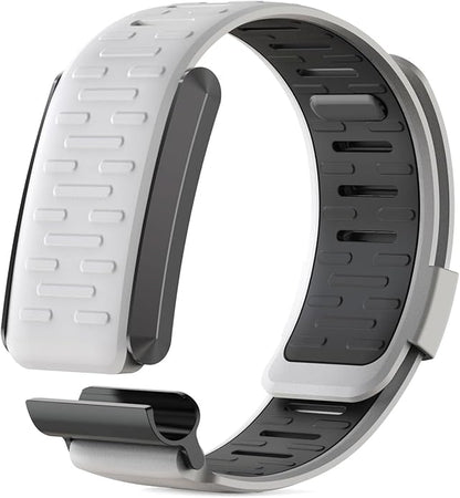 Men Women Soft Silicone Wristband Compatible with Whoop 4.0 Band Strap, Replacement Adjustable Breathable Sport Band for Whoop 4.0 & U-shaped Metal Frame