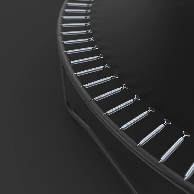 ACON Air Trampoline 15ft with Standard Safety Enclosure | Ultra-Durable Round Trampoline with 110 Heavy-Duty Springs | Exceptional Outdoor Family Fun