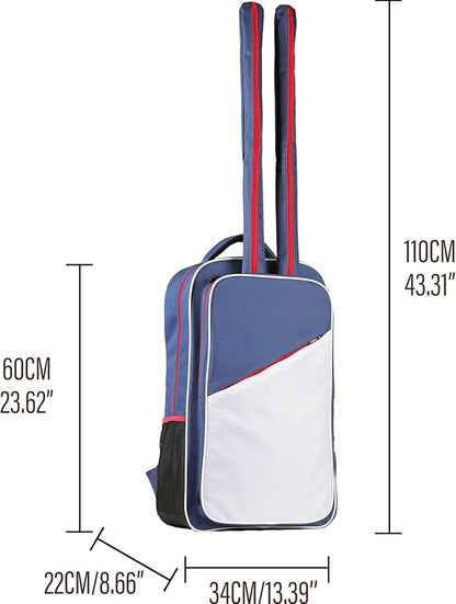 Fencing Storage Bag for Epee Saber and Foil Equipment - Portable Hema Sword Bag Backpack for Fencing Sword Suit and Mask