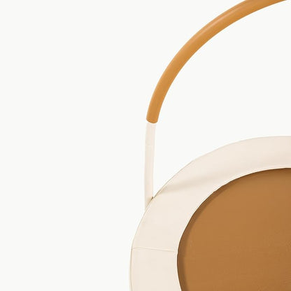 Gathre Springless Toddler Trampoline with Handle for Kids 3-6 | Wipeable Trampoline Pad | Movement, Balance, Fun | 55 lb Weight Limit | 11.5" Diameter