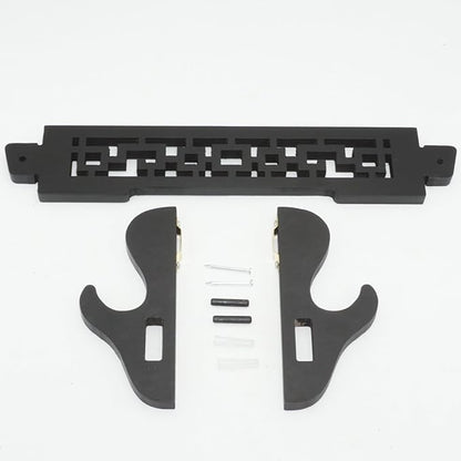 Eforlife Sword Holder Wall Mount Samurai Sword Katana Wakizashi Display Holder Stand Bracket Hanger 1-Tier