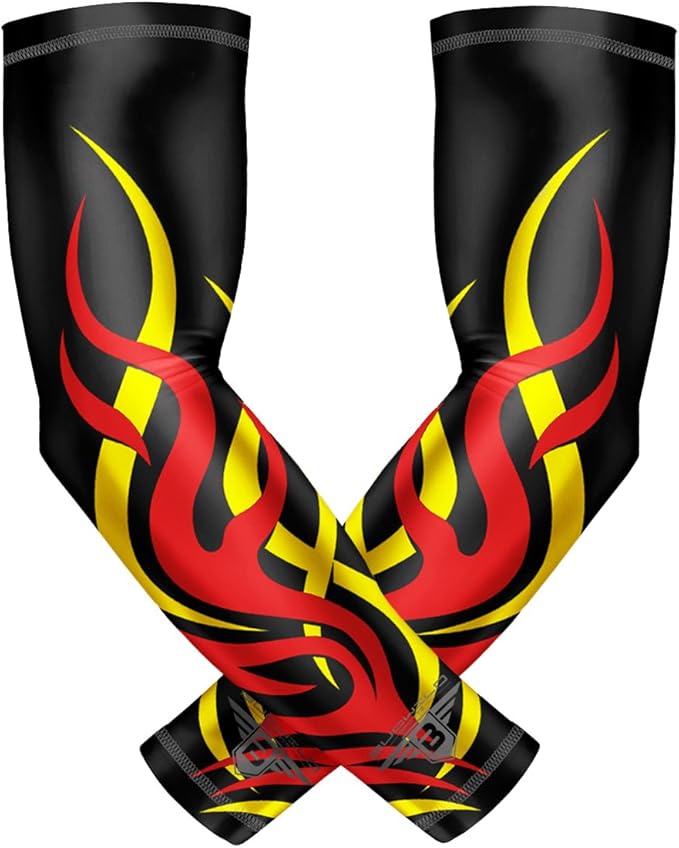 Bucwild Sports Baseball Arm Sleeve - Youth & Adult 1 Pair - Football Basketball Cycling Tennis