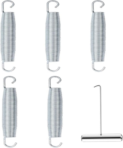 5 Pack 5.5 Inch Replacement Trampoline Springs Heavy Duty Stainless Steel Spring Tools Accessories