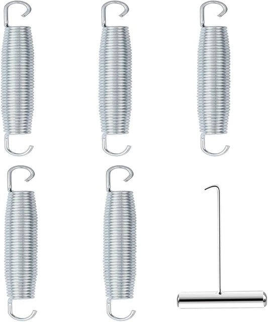 5 Pack 5.5 Inch Replacement Trampoline Springs Heavy Duty Stainless Steel Spring Tools Accessories