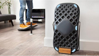 FluidStance Adult Balance Board for Standing Desk - Anti Fatigue USA Made 360 Degree Rocker Wobble Board as Exercise Equipment to Increase Focus & Movement - Sustainable Anti-Slip Plane Standing Board