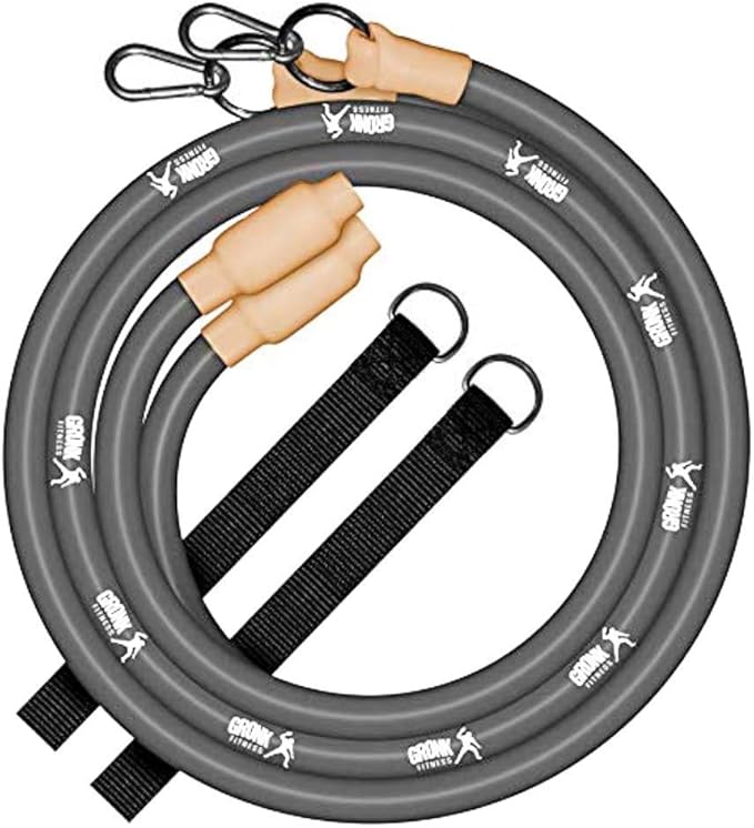 Gronk Fitness Inertia Wave Edition | Dynamic Rubber Battle Ropes Alternative for Home and Gym | Maximize Calorie Burn | Revolutionary Fitness Equipment for Abs and Full Body Workout