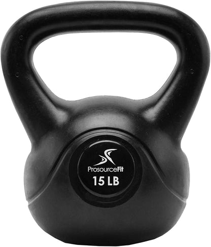 ProsourceFit Vinyl Plastic Kettlebell from 10, 15, 20, 25, 30 and 35 lbs