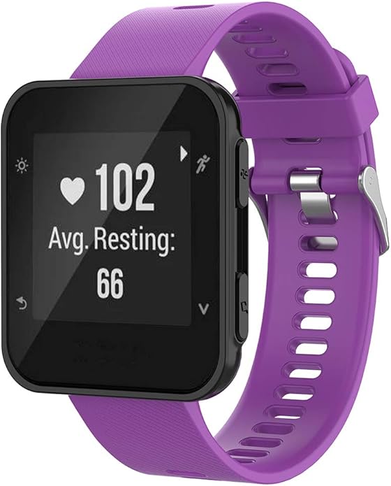 Compatible with Garmin Forerunner 35 Band,Solf Silicone Replacement Bands for Garmin Forerunner 35 Watch