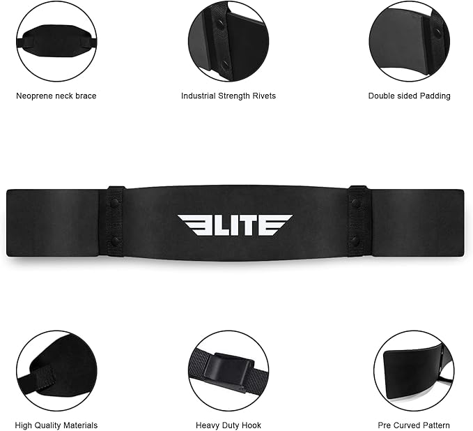 Elite Sports Arm Blaster for Building Arm Biceps & Triceps Dumbbells & Barbells Curls Muscle Builder Bicep Adjustable Isolator for Big Arms Bodybuilding Perfectly Balanced Support