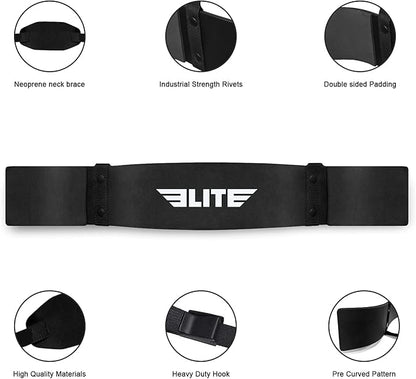 Elite Sports Arm Blaster for Building Arm Biceps & Triceps Dumbbells & Barbells Curls Muscle Builder Bicep Adjustable Isolator for Big Arms Bodybuilding Perfectly Balanced Support