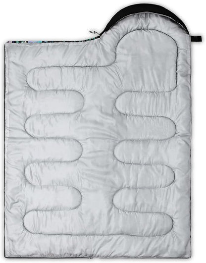 BailiPromise Camping Sleeping Bags,3 Season Warm & Cool Weather,Lightweight,Waterproof Sleeping Bags for Adults & Kids,Traveling,and Outdoors,Camping Gear Equipment