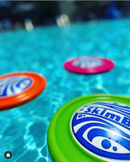 Disc - Water Disc Toy for Spring & Summer Fun - Skips, Slides, Jumps - Pools, Beaches & Backyards Fun for All Ages (Green)