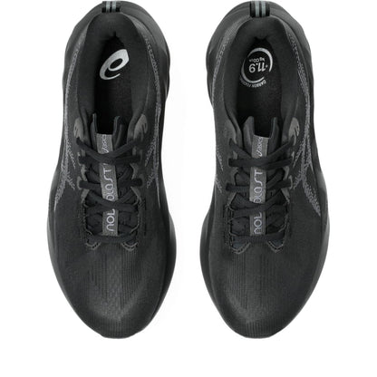 ASICS Men's NOVABLAST 5 Running Shoes, 10.5, Black/Carrier Grey