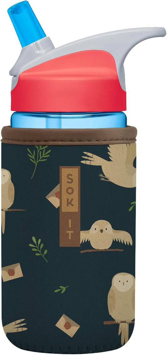 Sok It BotlSok Water Bottle Sleeve Insulated Neoprene Cover (Acceptance Letter, Fits 12oz CamelBak or Nalgene)