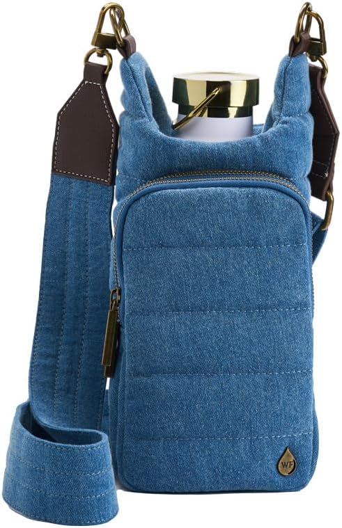 WanderFull® Original HydroBag® Collection, Water Bottle Holder w/Strap & Phone Pocket, Hands-Free