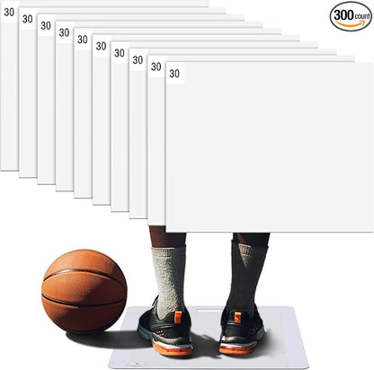 Basketball Sticky Adhesive Mat Replacement Sheets Clean Grip Tacky Floor Mats Replacement Sheet Courtside Basketball Court Accessory for Remove Dust Dirt from Shoe