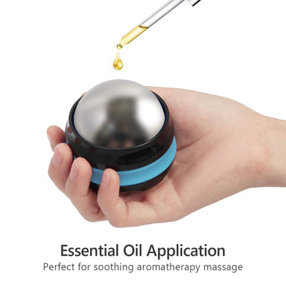 AHIER Cold Massage Roller Ball, Stainless Steel Cold Therapy Relief Tool
