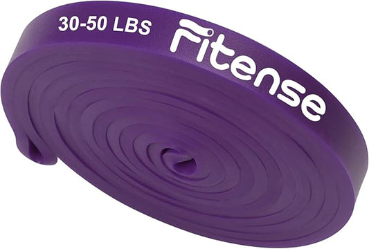 Resistance Bands Set - Pull Up Bands for Men Women, Exercise Bands Resistance with Door Anchor, Training Poster & Pouch for Body Stretching, Pull Up Assist