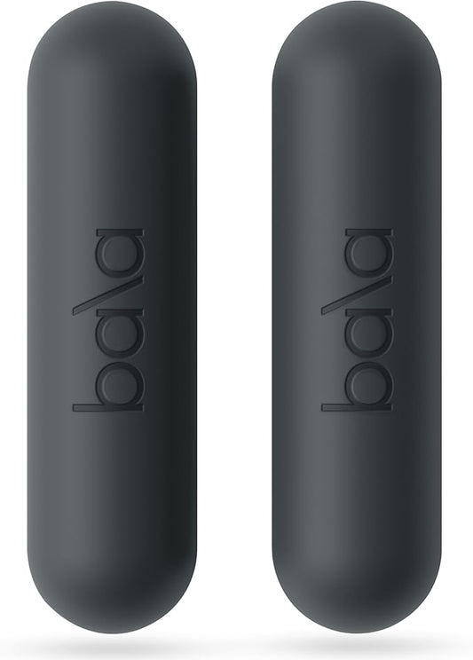 Bala Bars Dumbbell Set for Women & Men - Set of 2 Bars Designed for Walking, Strength Training, HIIT, Boxing & Aerobics - Hand Weights for Working Out at Home