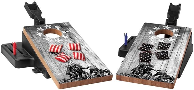 ACA American Cornhole Association Table Top Mini Cornhole Game Set