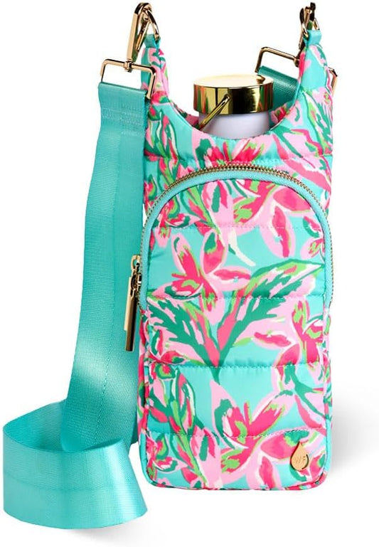 WanderFull® Original HydroBag® Collection, Water Bottle Holder w/Strap & Phone Pocket, Hands-Free