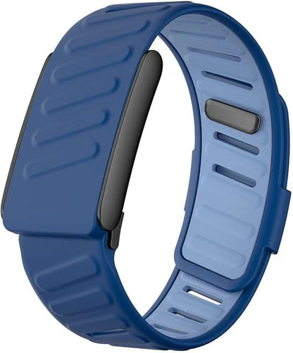 VeveXiao Rugged Comfort Silicone Wristband Compatible with WHOOP 5 | Whoop MG Band, Durable Soft Silicone Sports Loop Replacement Bands for Men Women with Metal Frame Connector