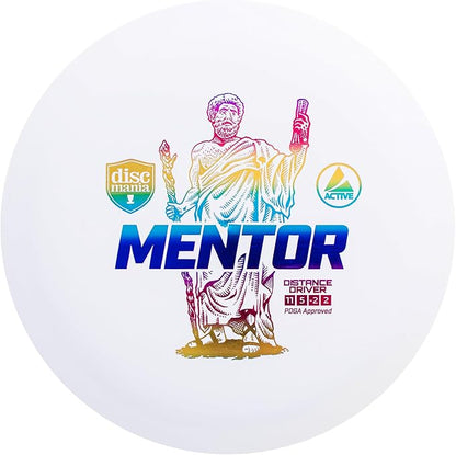 Discmania Disc Golf Starter Set (3 Pack) | Active Line Disc Golf Set for Beginners | Shogun, Maestro & Mentor | Base Plastic, Easy to Throw | Ideal Gift for New Players (Colors May Vary)