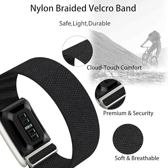Nylon Soft Band Compatible with WHOOP 5.0, One, Peak, and Life | Adjustable, Durable & Secure Fit Strap | NOT for Gen 4