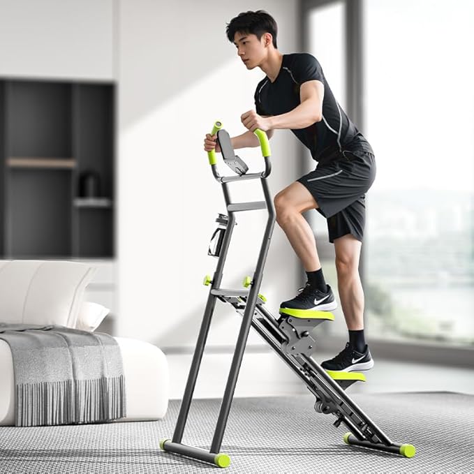 2025 Upgrade Stair Stepper, Stair Stepper with Handlebar, Stair Climber, Stair Master with 400LBS Loading Capacity with Three-Speed Resistance adjustme