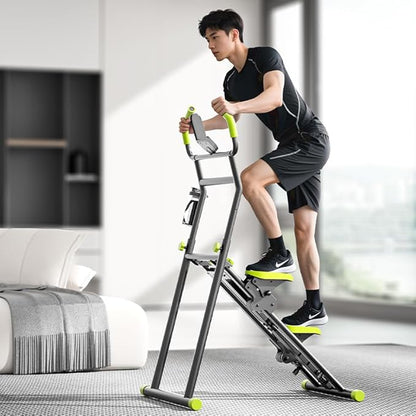 2025 Upgrade Stair Stepper, Stair Stepper with Handlebar, Stair Climber, Stair Master with 400LBS Loading Capacity with Three-Speed Resistance adjustme