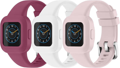 Meliya Silicone Band for Garmin Vivofit Jr 3 Bands, Soft Silicone Replacement Wristband Adjustable Sport Straps for Garmin Vivofit jr. 3