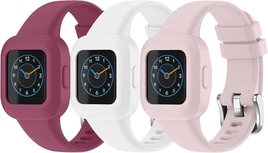 Meliya Silicone Band for Garmin Vivofit Jr 3 Bands, Soft Silicone Replacement Wristband Adjustable Sport Straps for Garmin Vivofit jr. 3