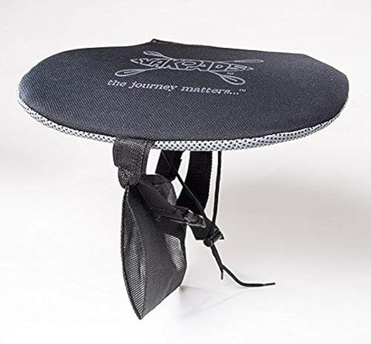 Cushioned Seat Pad, Gel Seat Pad for Canoes with Water Bottle/Thermos Holder, Portable Seat Cushion