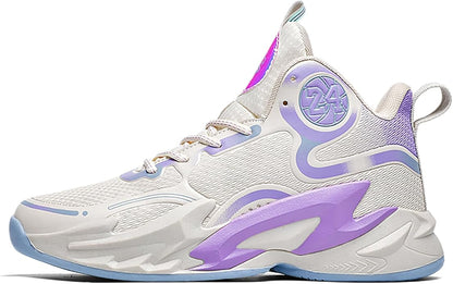 Boys Basketball Shoes Breathable Indoor Athletic Shoes Youth Outdoor Fashion Sneakers Comfortable Basketball Shoes for Girls